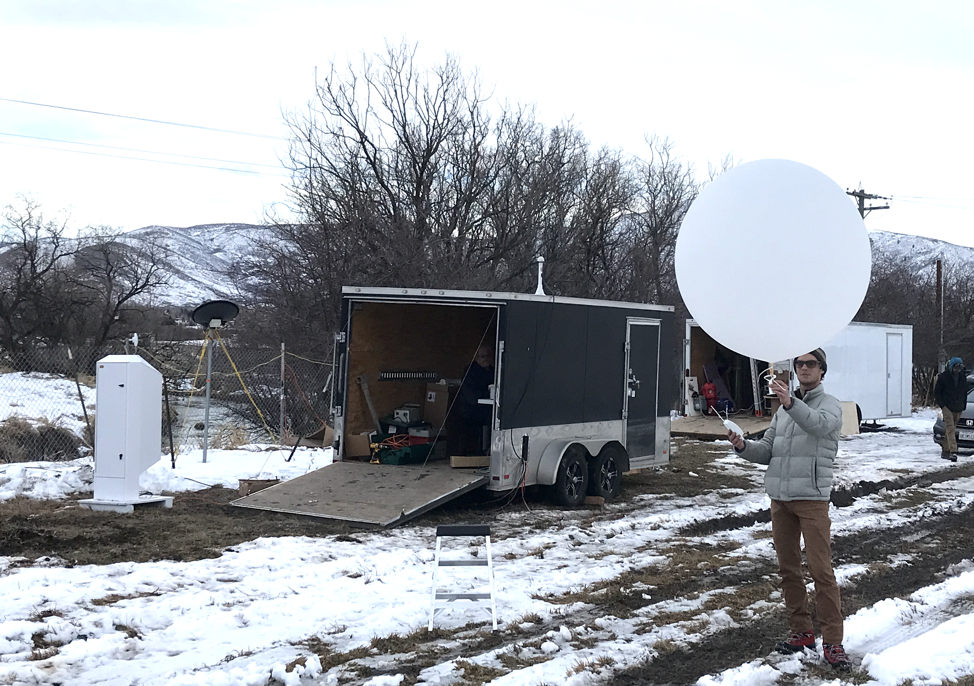 ISS CFACT radiosonde launch