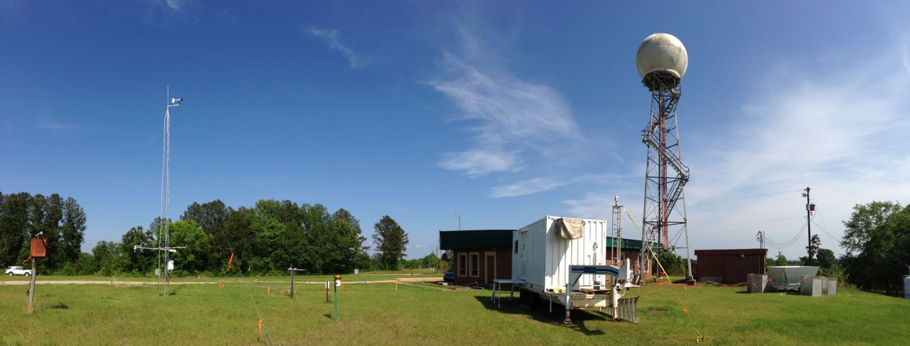 SOAS ISS at an old NWS site, Centerville, AL