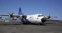 C-130 at Paine Field, WA, INTEX-B project