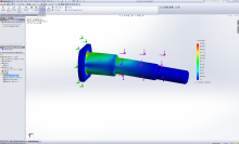 K-Coronograph Pin FEA in CAD